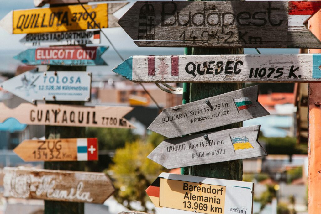 Traveler engaging with local culture