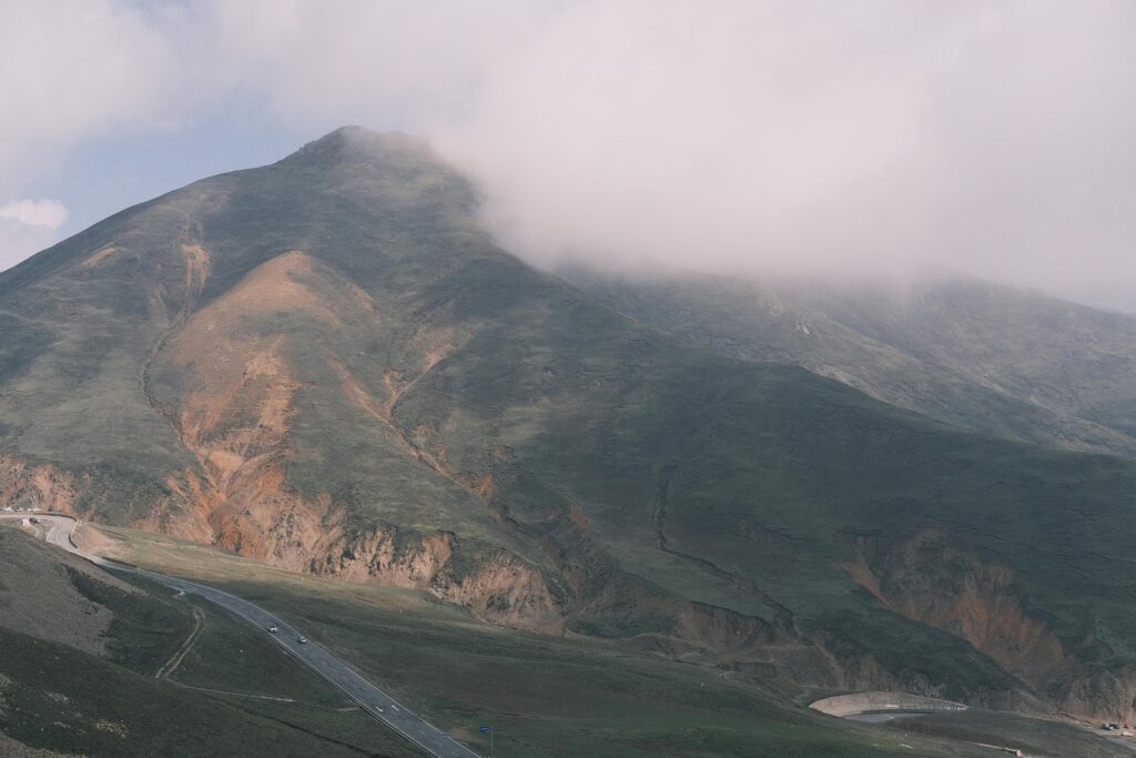 Road trip through high-altitude landscapes